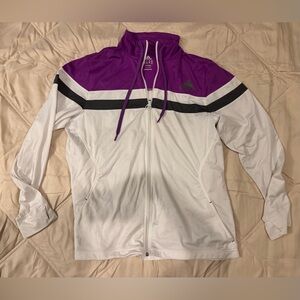Adidas women’s zipup lightweight Jacket